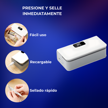 Mini sellador de plasticos